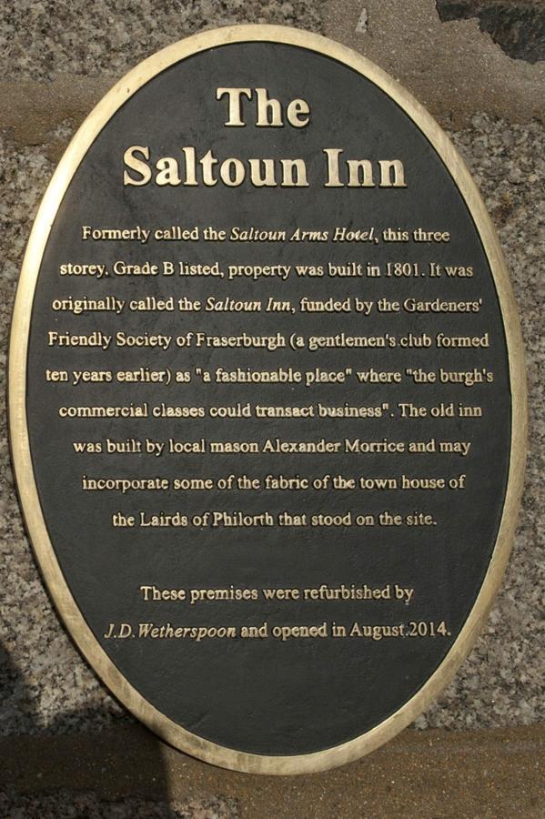 The Saltoun Inn Fraserburgh Eksteriør bilde